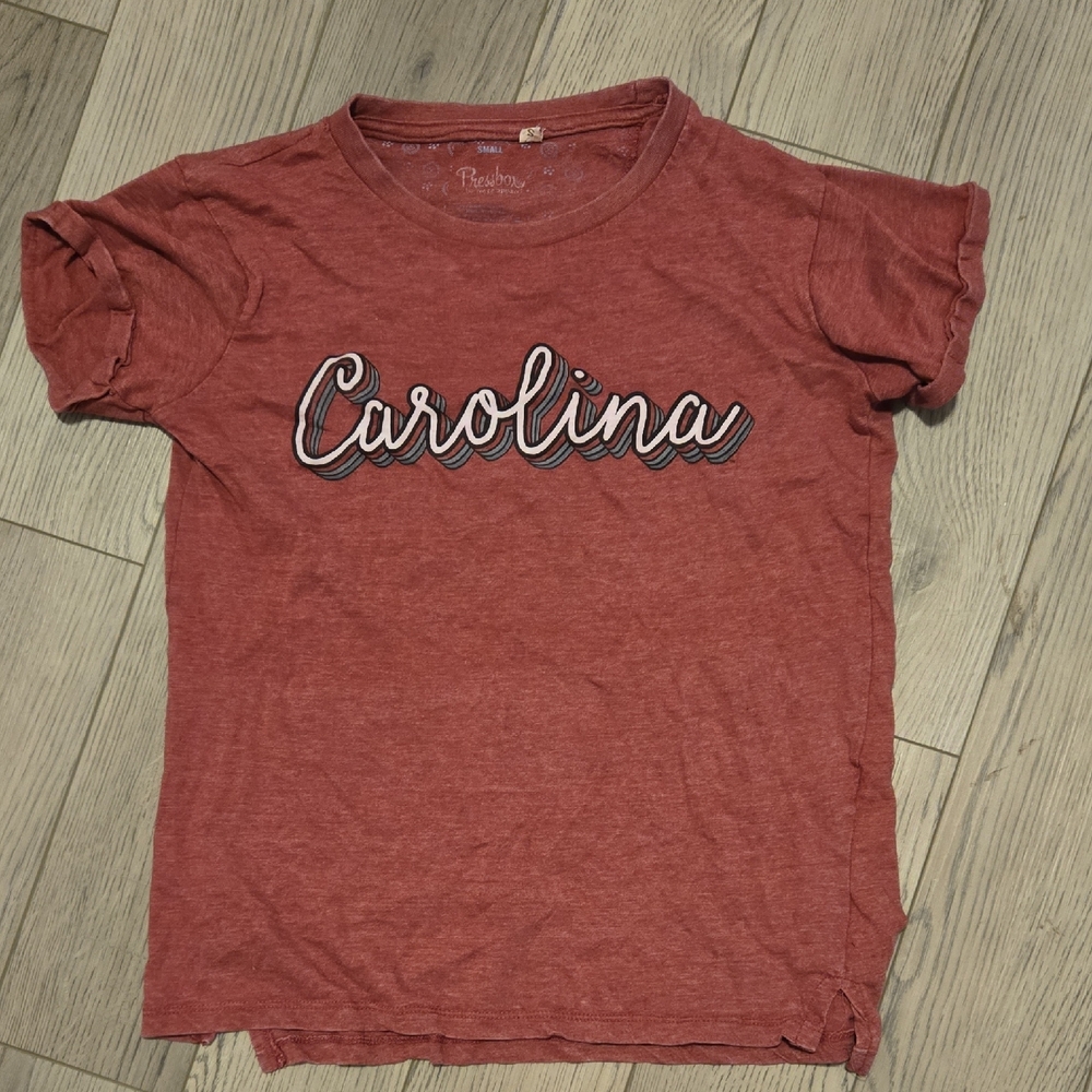 Pressbox Scarlet Carolina Tee